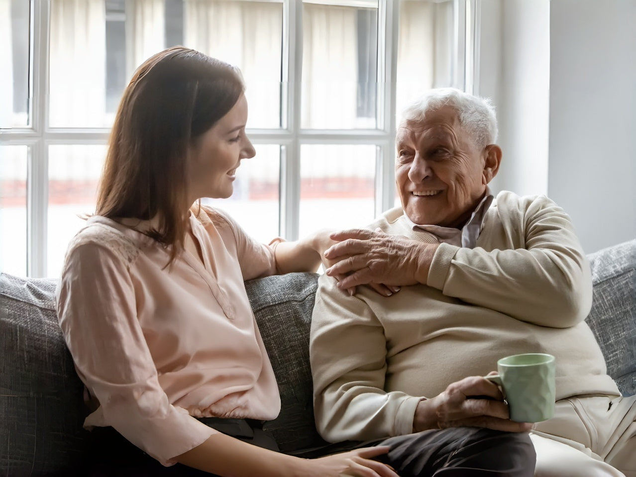 One-on-one conversation using KLENIMORE hearing aids